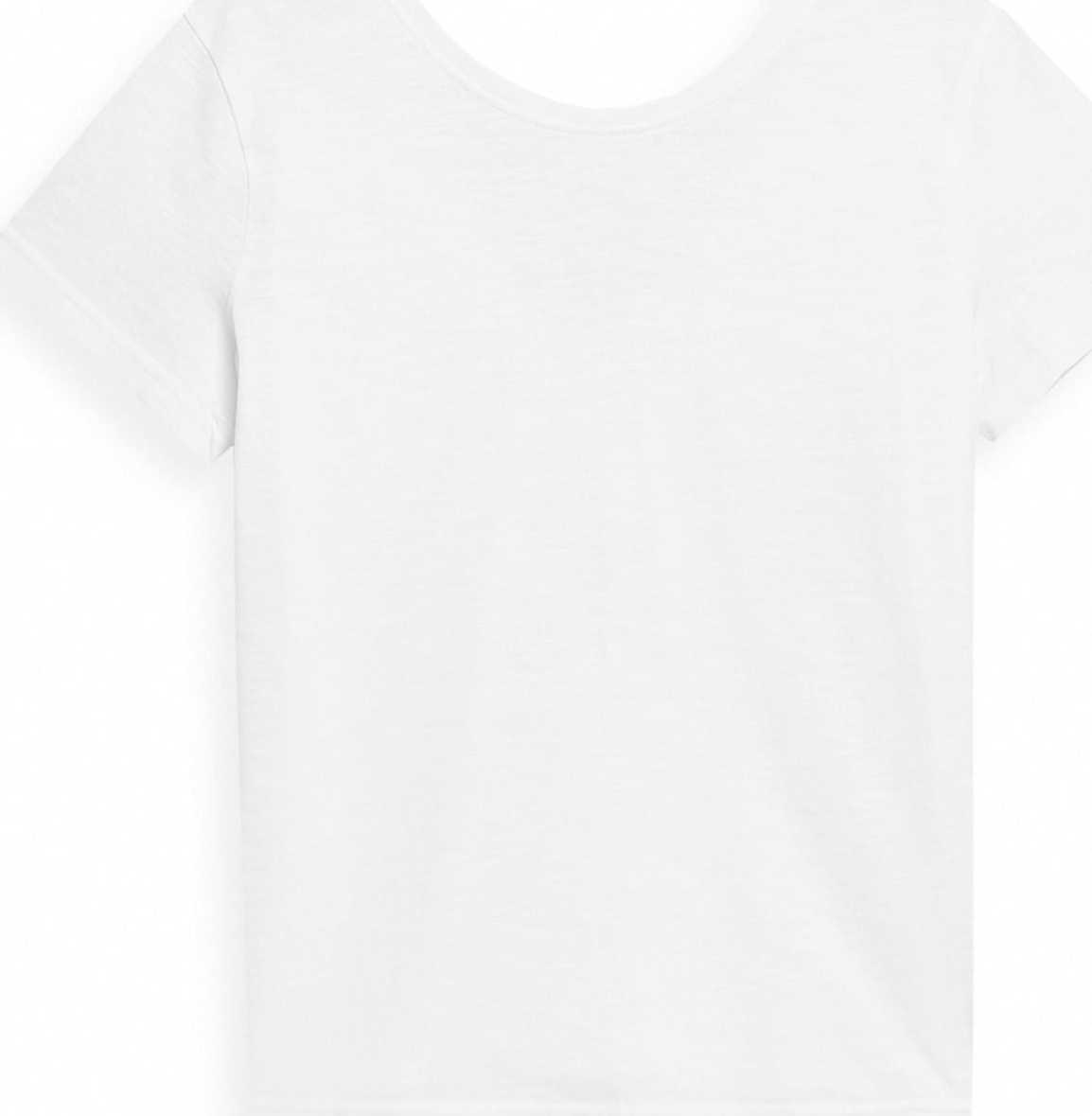 4F Funkční tričko bílá