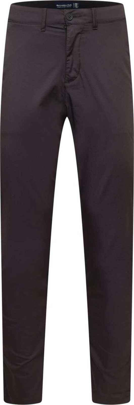 Abercrombie & Fitch Chino kalhoty 'ATHLETIC' černá