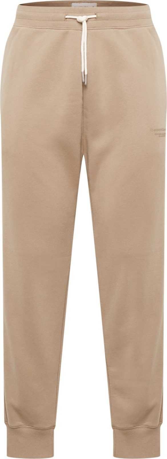 Abercrombie & Fitch Kalhoty světle hnědá