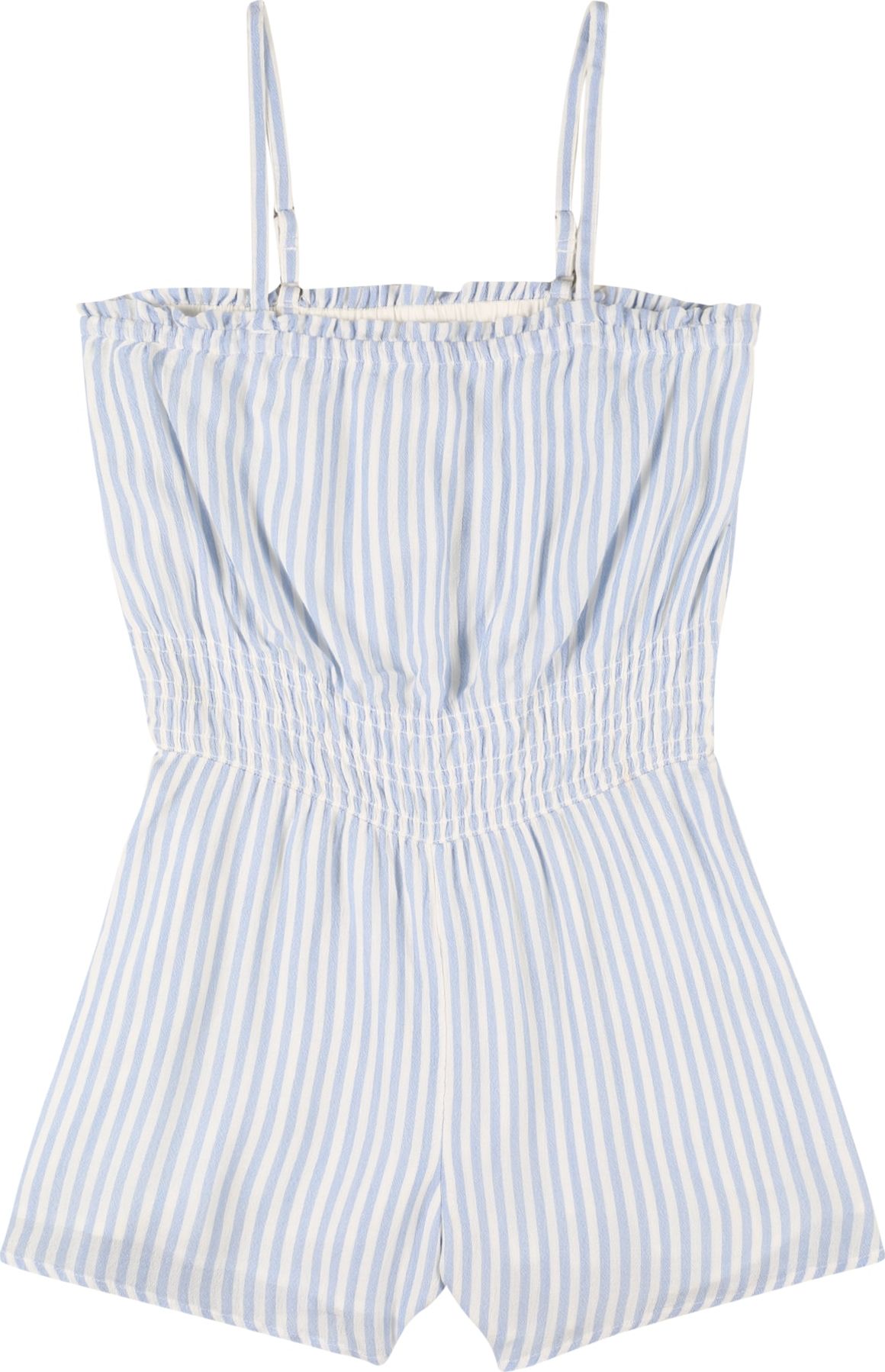 Abercrombie & Fitch Overal 'JAN' světlemodrá / bílá