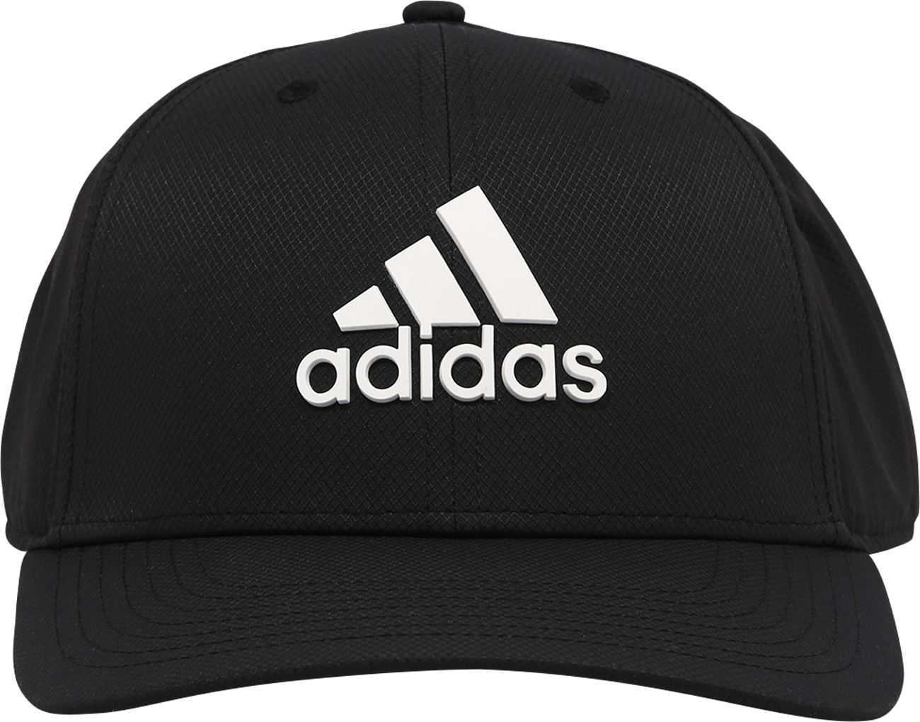 ADIDAS GOLF Sportovní kšiltovka černá / bílá