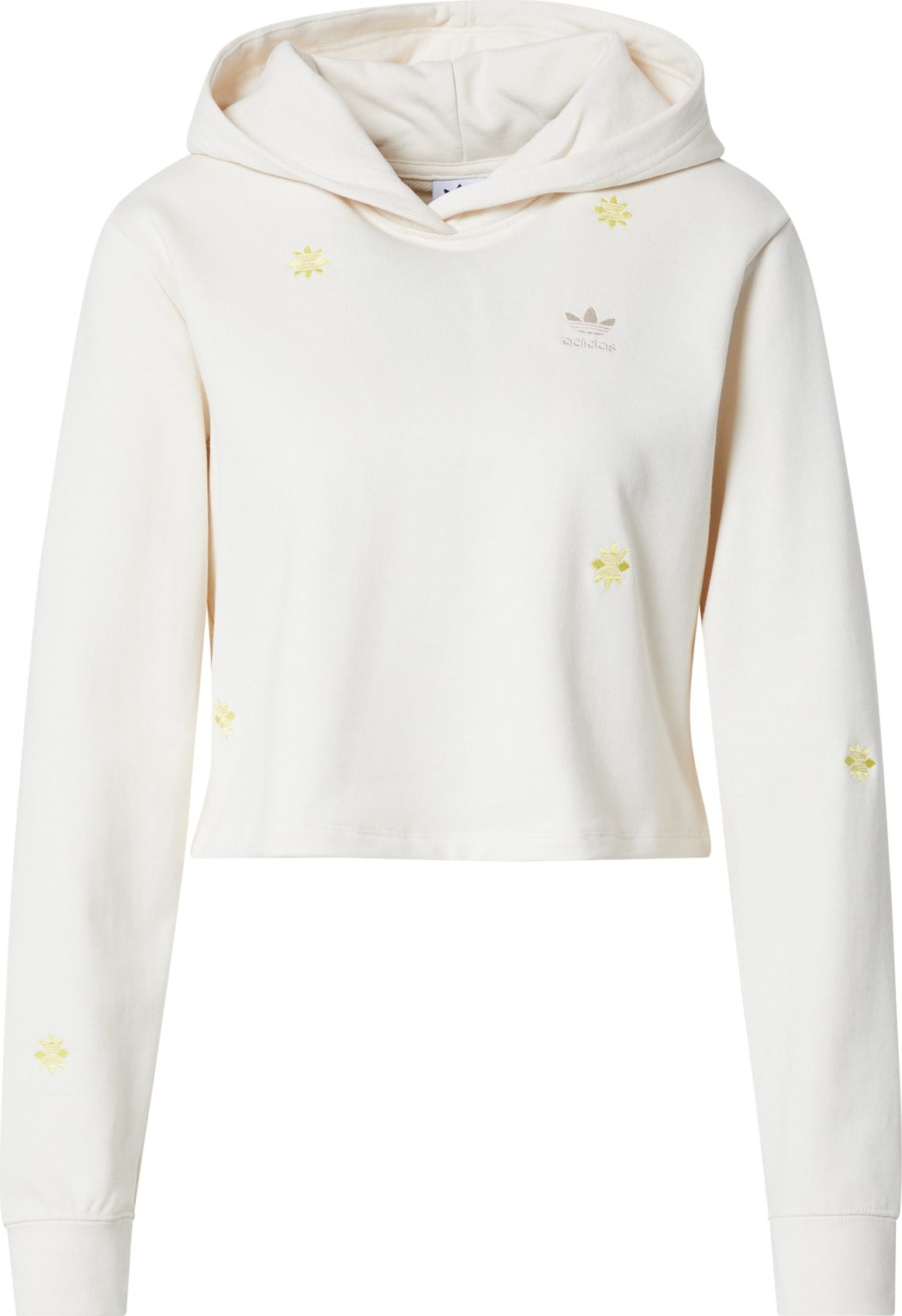 ADIDAS ORIGINALS Mikina žlutá / světle zelená / barva vaječné skořápky
