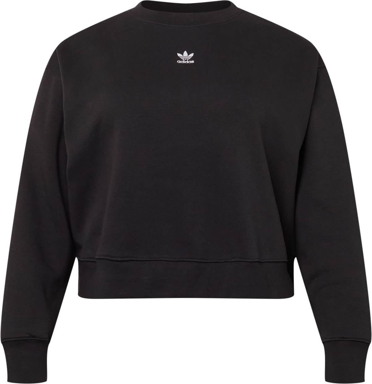 ADIDAS ORIGINALS Mikina černá / bílá