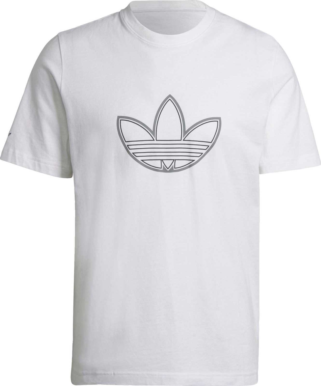 ADIDAS ORIGINALS Tričko černá / stříbrná / bílá