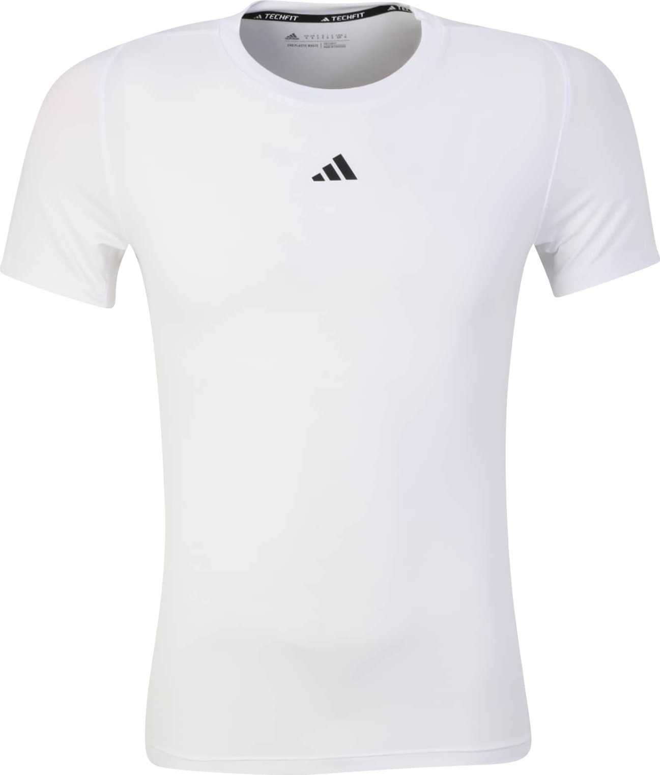 ADIDAS PERFORMANCE Funkční tričko černá / bílá