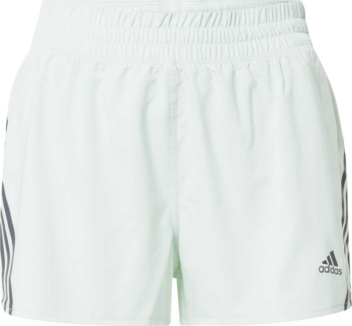 ADIDAS SPORTSWEAR Sportovní kalhoty antracitová / pastelově zelená