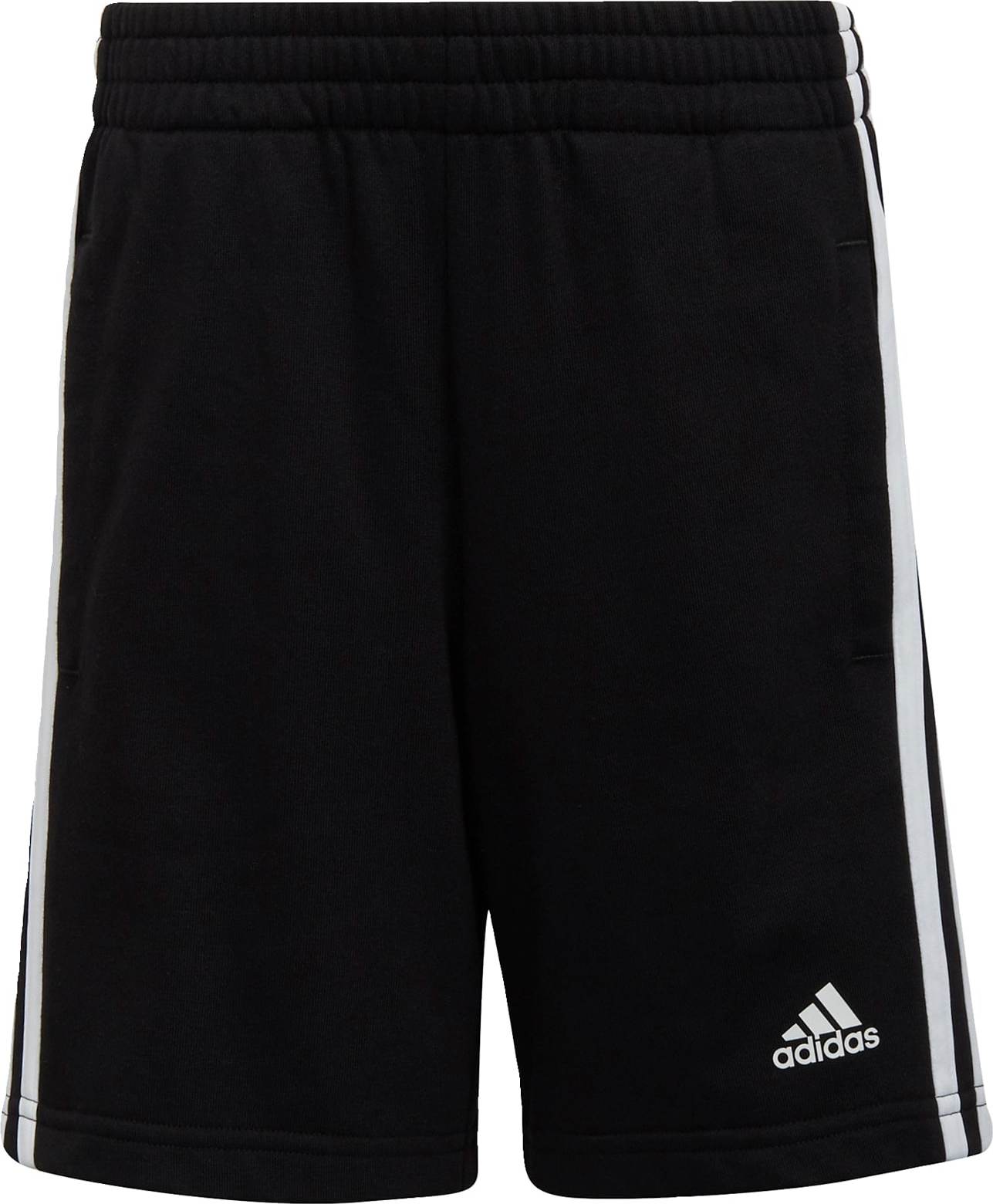 ADIDAS SPORTSWEAR Sportovní kalhoty černá / bílá