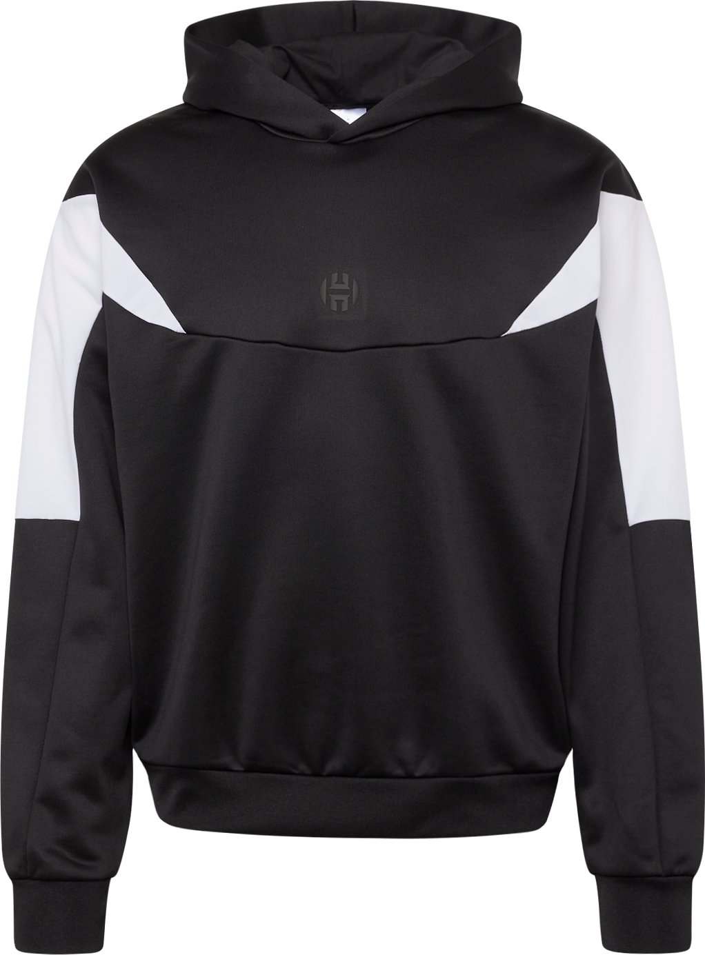 ADIDAS PERFORMANCE Sportovní mikina šedá / černá / bílá