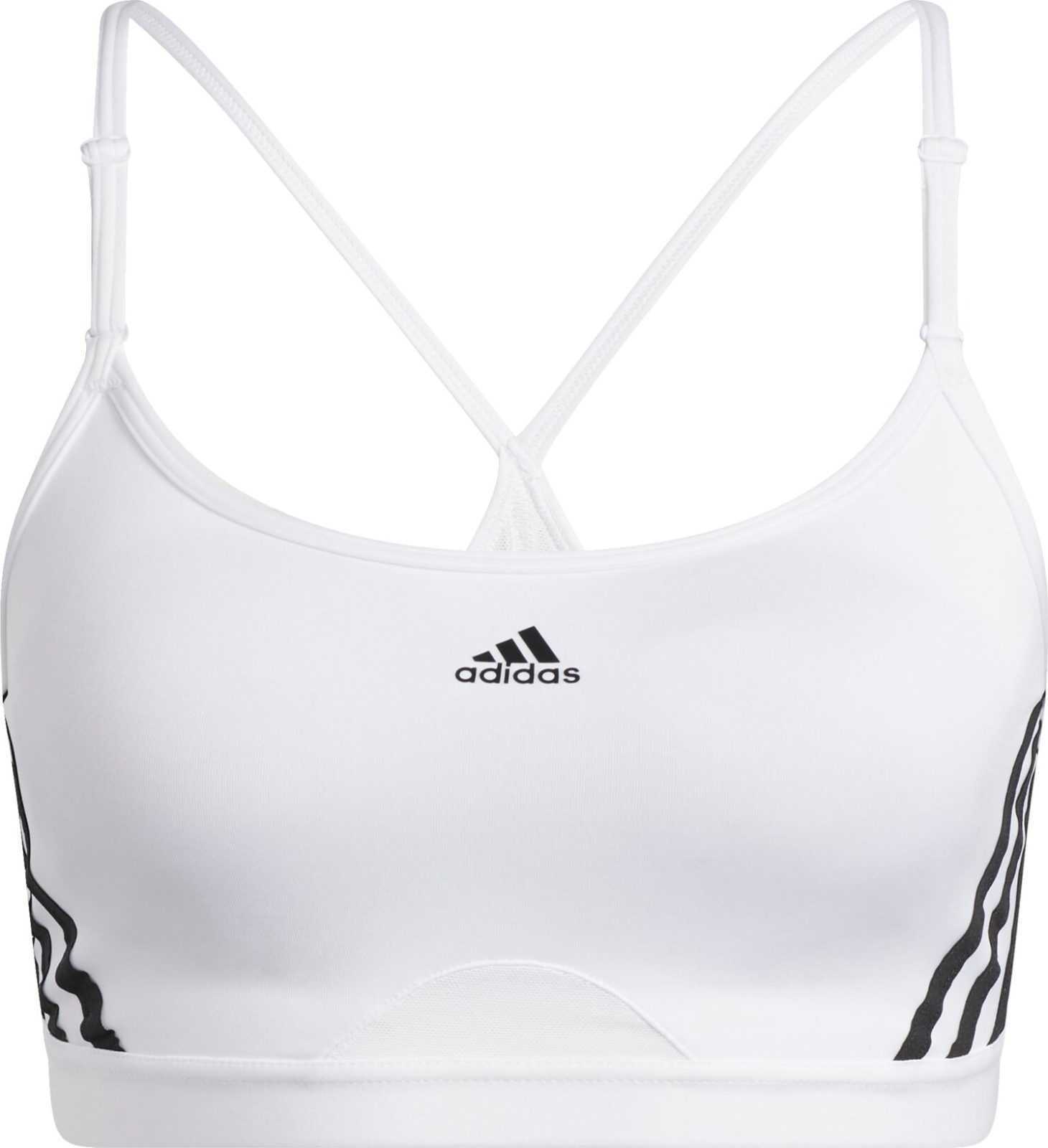 ADIDAS SPORTSWEAR Sportovní podprsenka černá / bílá