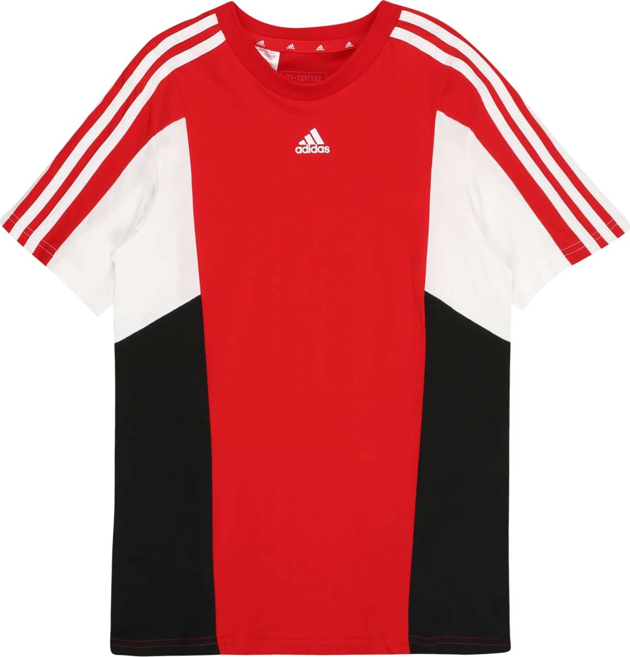 ADIDAS SPORTSWEAR Funkční tričko červená / černá / bílá