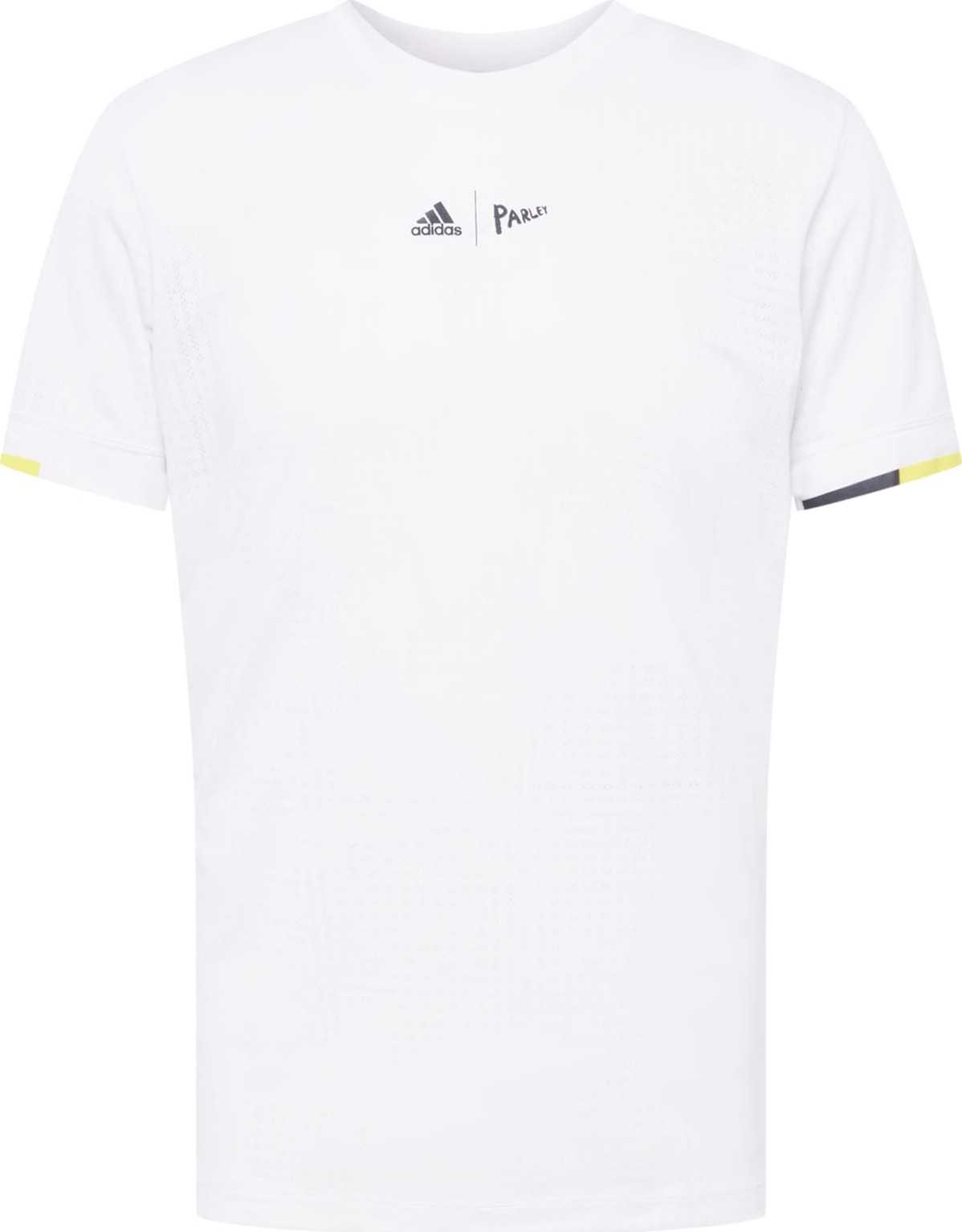ADIDAS SPORTSWEAR Funkční tričko 'London FreeLift' žlutá / černá / bílá