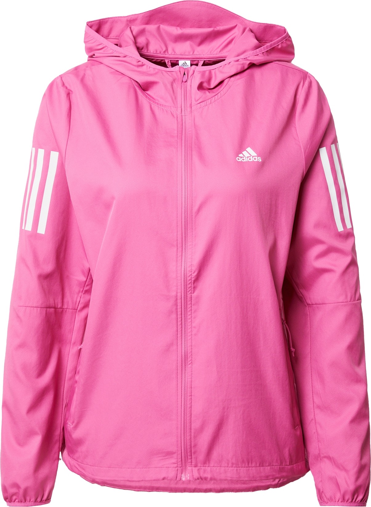 ADIDAS SPORTSWEAR Sportovní bunda 'Own The Run' pink / bílá