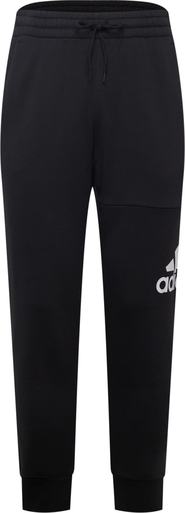 ADIDAS SPORTSWEAR Sportovní kalhoty černá / bílá