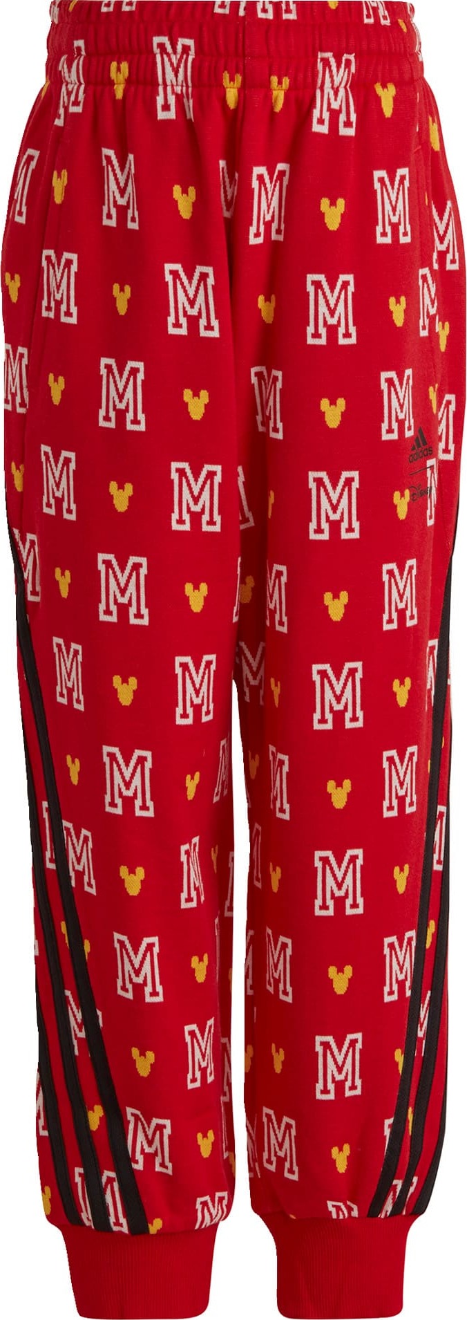 ADIDAS SPORTSWEAR Sportovní kalhoty ' Disney Micky Maus' červená / černá / bílá
