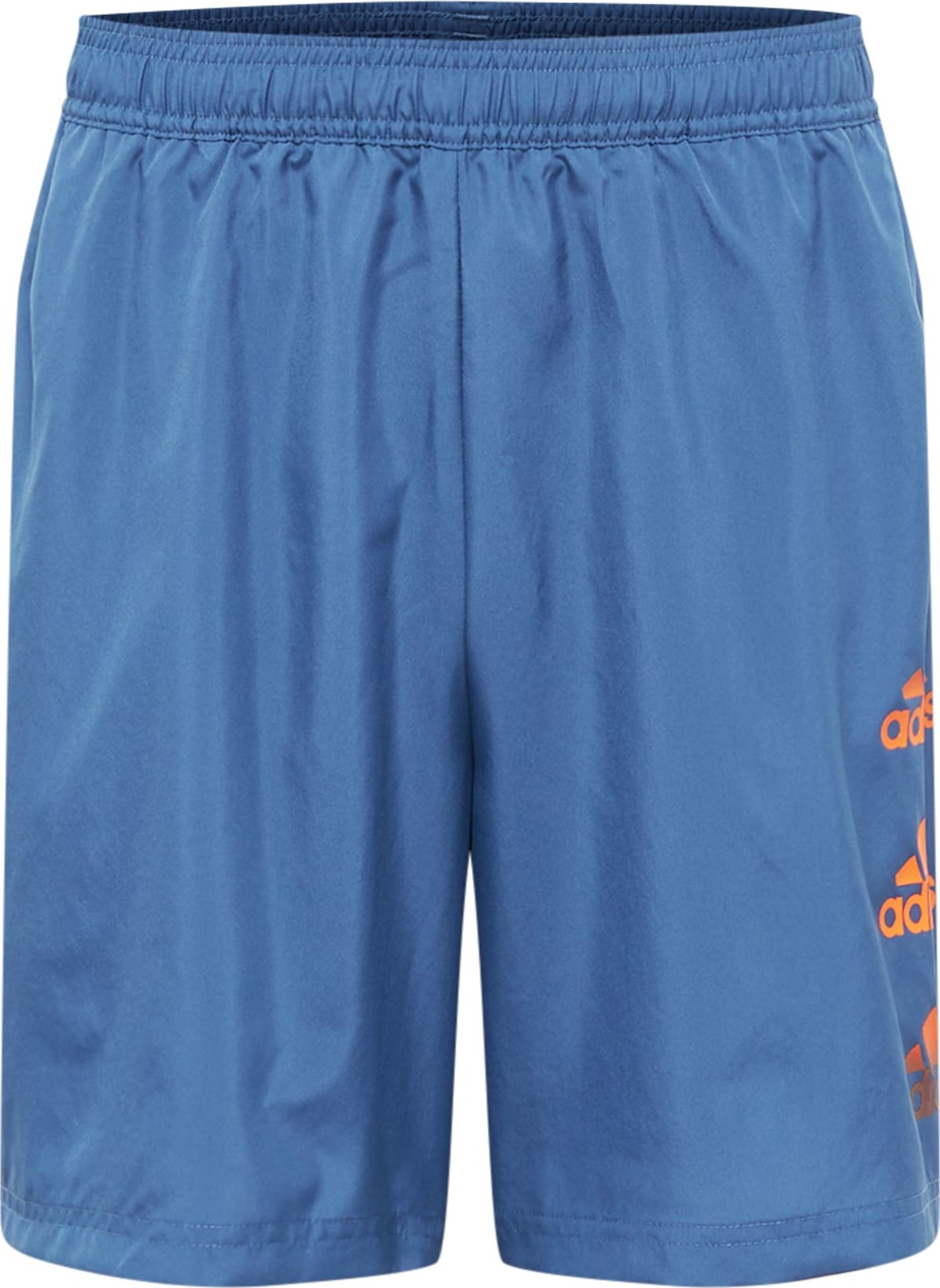 ADIDAS SPORTSWEAR Sportovní kalhoty kouřově modrá / oranžová