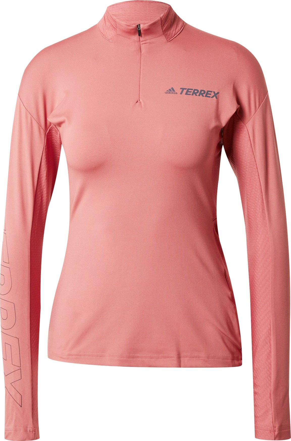 ADIDAS TERREX Funkční tričko 'Xperior' petrolejová / pastelově červená