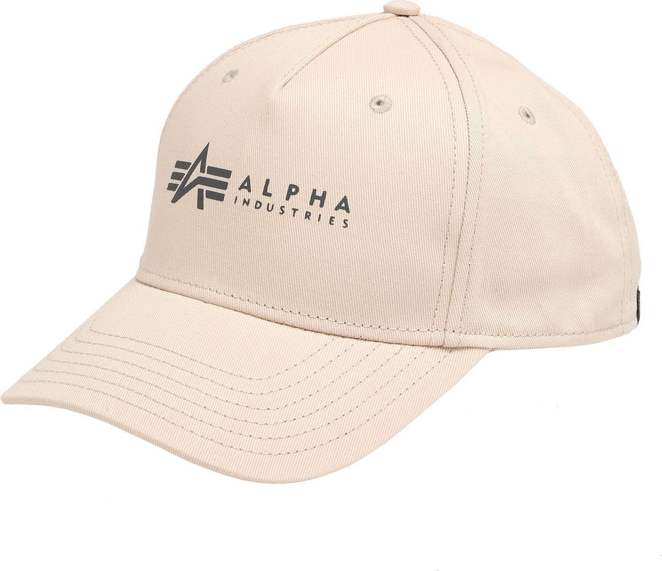 ALPHA INDUSTRIES Kšiltovka champagne / černá
