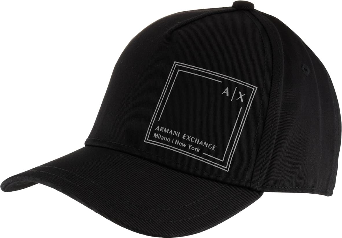 ARMANI EXCHANGE Kšiltovka světle šedá / černá