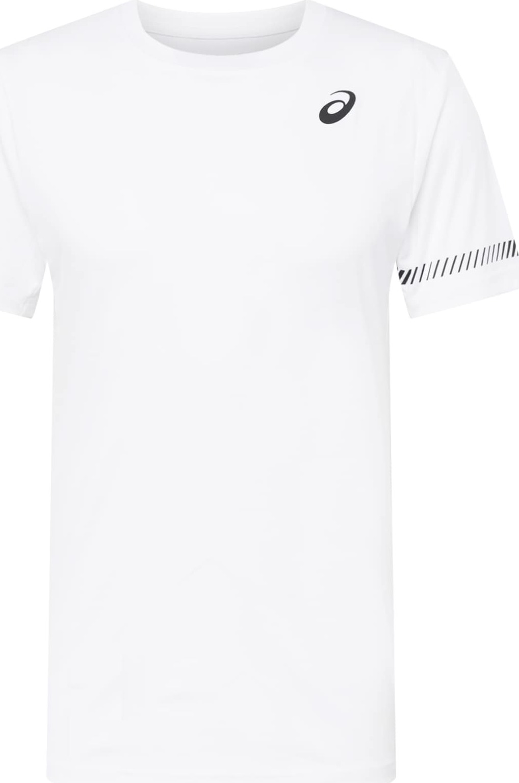 ASICS Funkční tričko černá / bílá