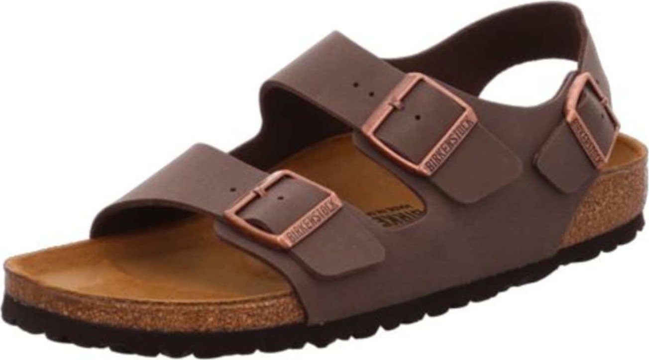 BIRKENSTOCK Sandály čokoládová