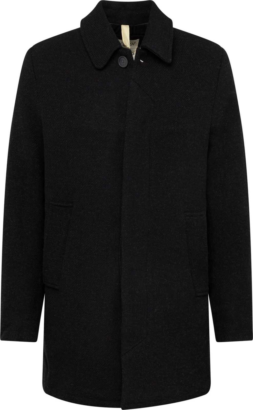 Brixtol Textiles Přechodný kabát černá