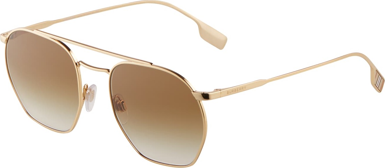 BURBERRY Sluneční brýle '0BE3126' zlatá / khaki