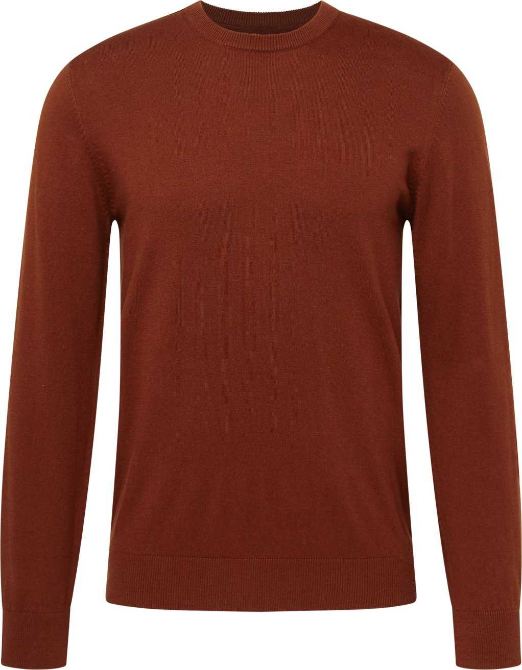 BURTON MENSWEAR LONDON Svetr rezavě hnědá