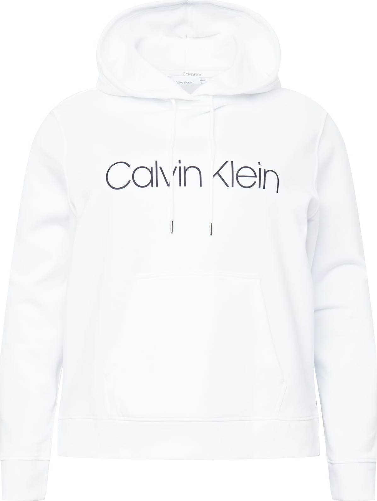 Calvin Klein Curve Mikina černá / bílá