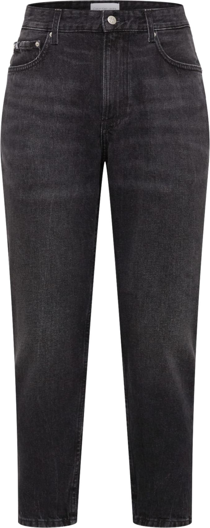 Calvin Klein Jeans Džíny 'DAD' černá džínovina
