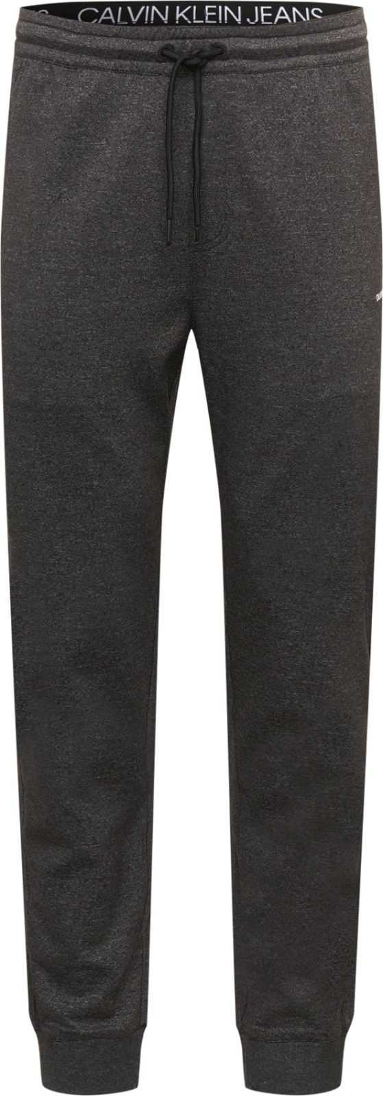 Calvin Klein Jeans Kalhoty 'MILANO' šedý melír