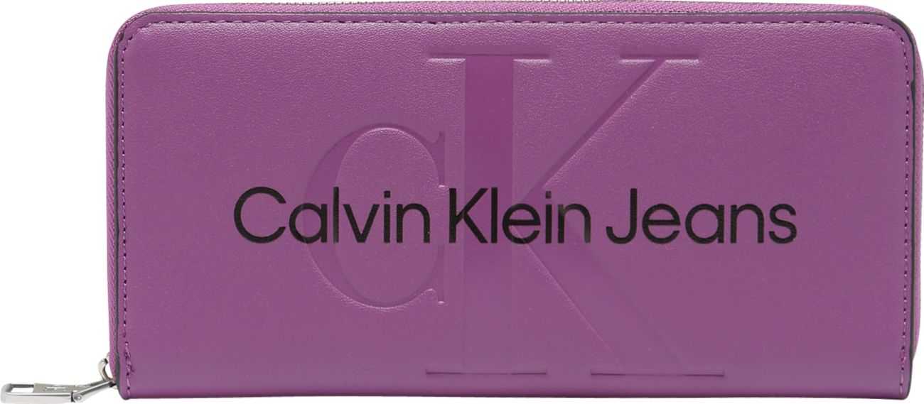 Calvin Klein Jeans Peněženka orchidej / černá