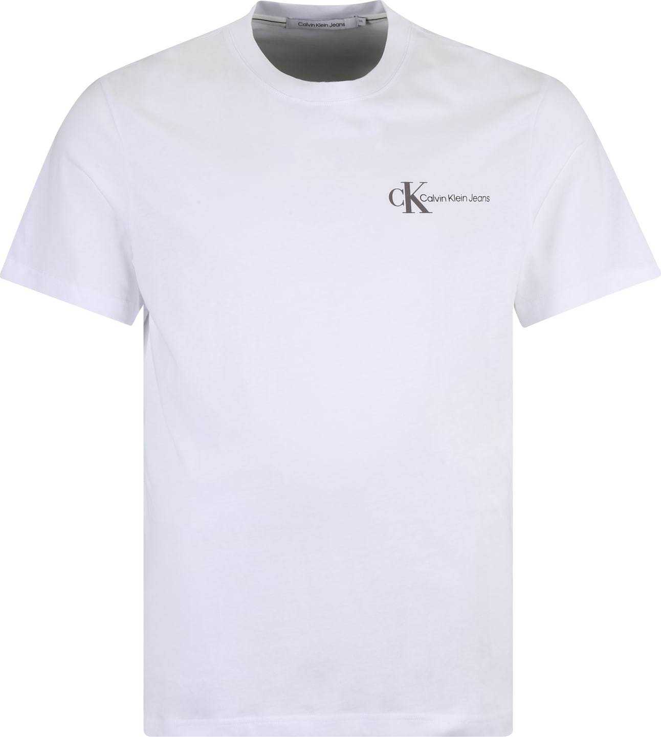 Calvin Klein Jeans Plus Tričko černá / bílá