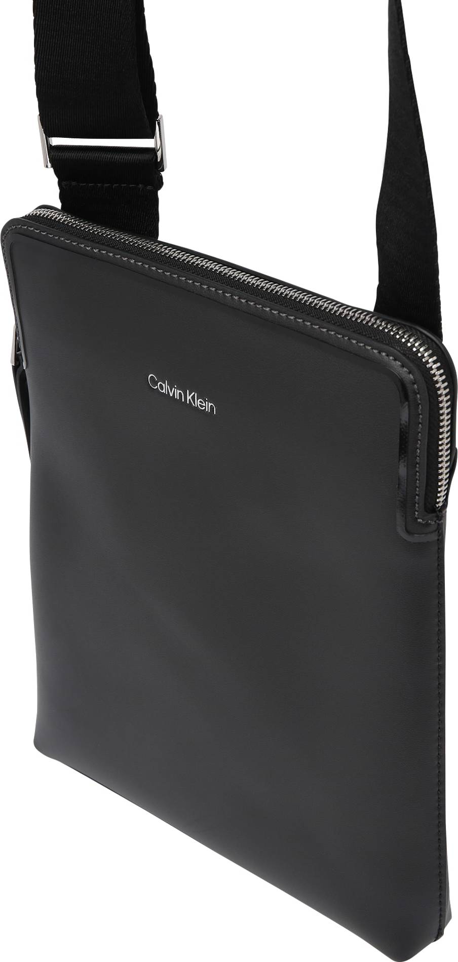 Calvin Klein Taška přes rameno světle šedá / černá
