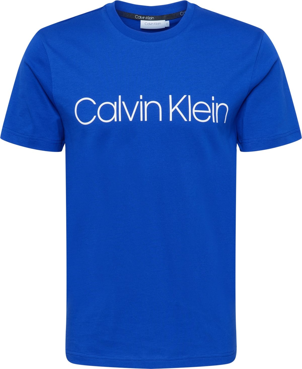 Calvin Klein Tričko královská modrá / bílá