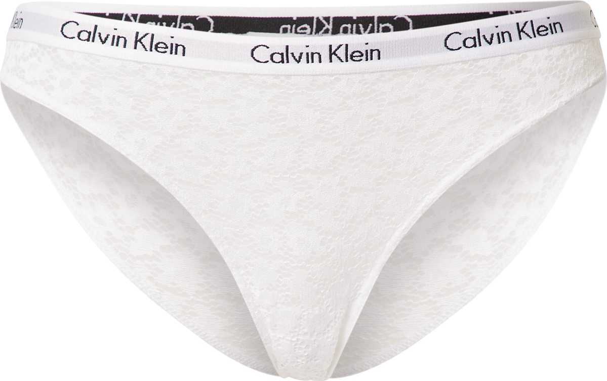 Calvin Klein Underwear Kalhotky bílá