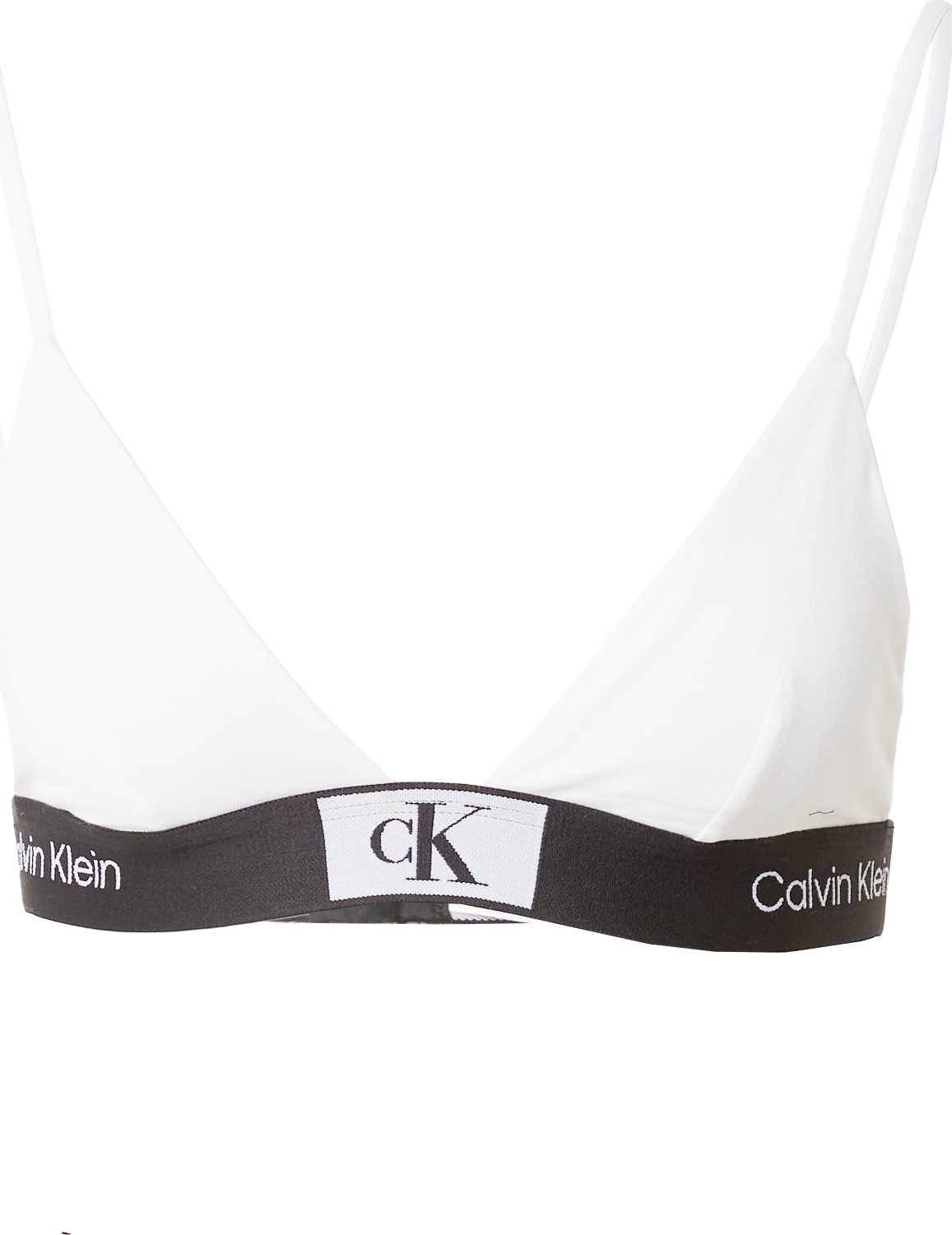 Calvin Klein Underwear Podprsenka černá / bílá