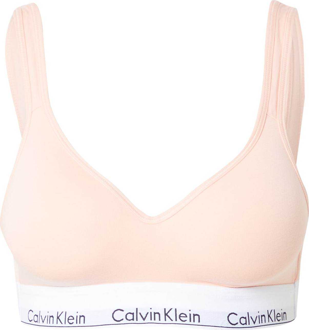 Calvin Klein Underwear Podprsenka jasně oranžová / černá / bílá
