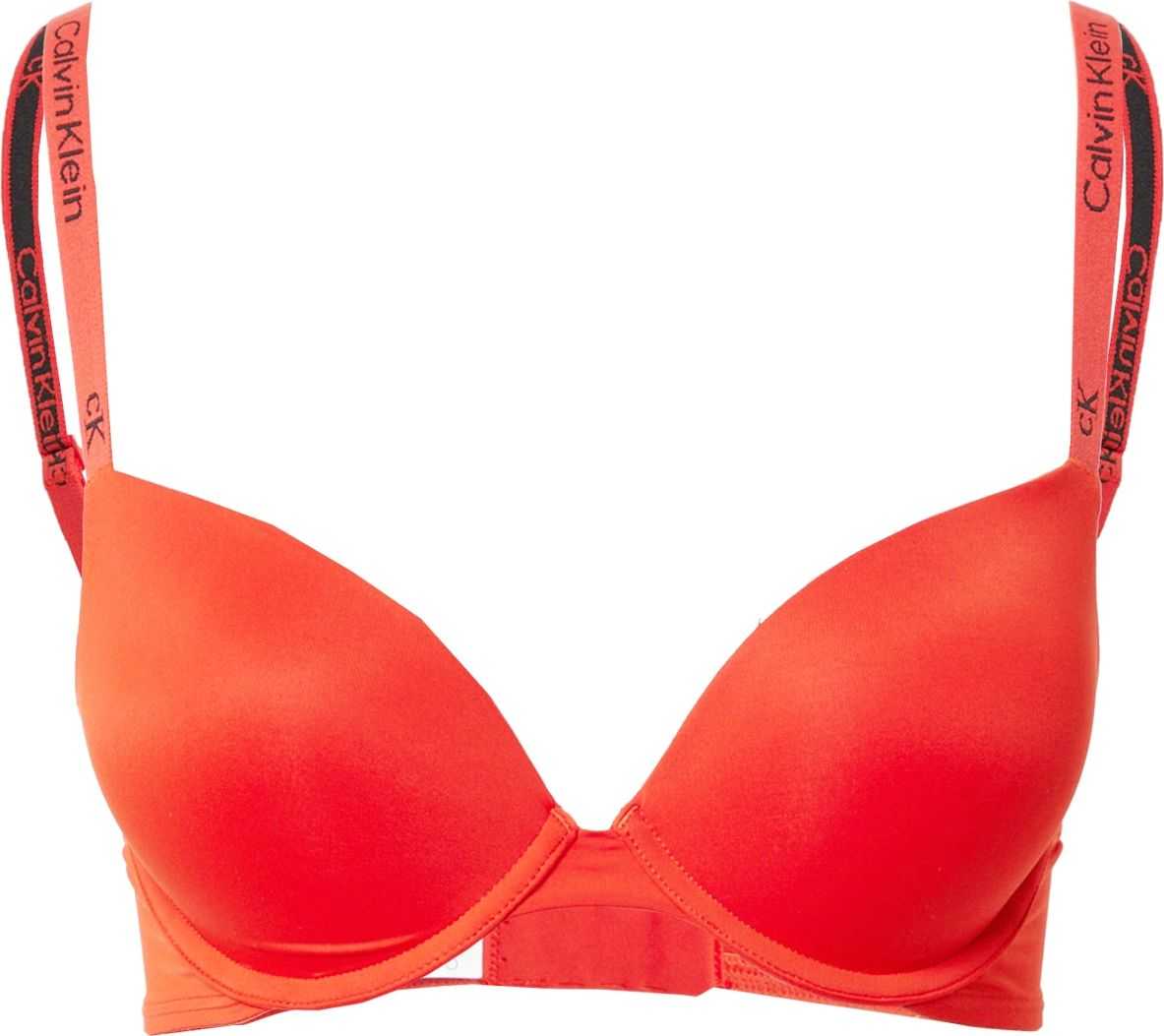 Calvin Klein Underwear Podprsenka oranžově červená / černá