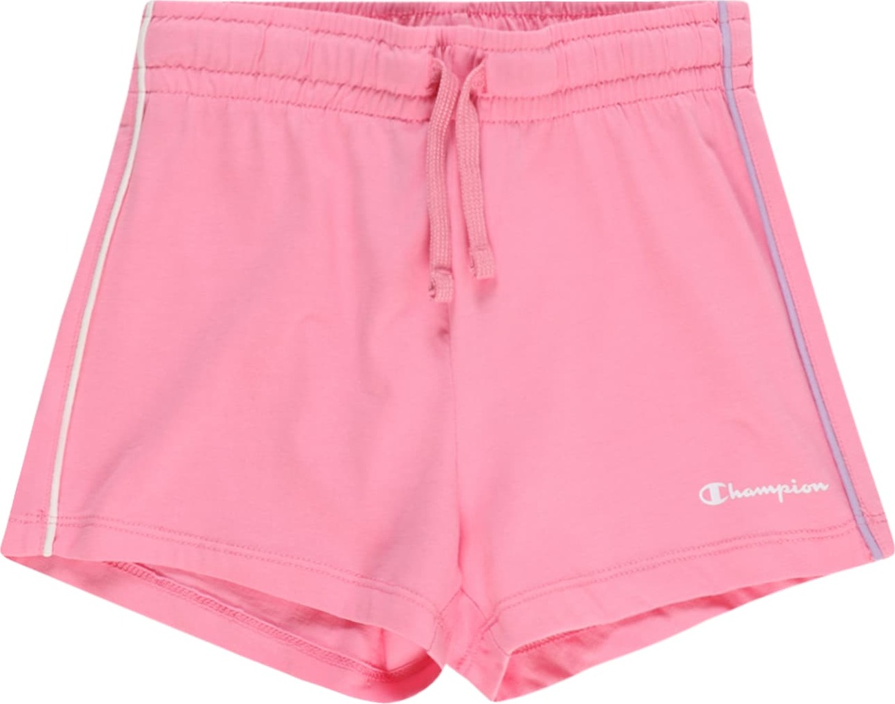 Champion Authentic Athletic Apparel Kalhoty pastelová fialová / pink / bílá