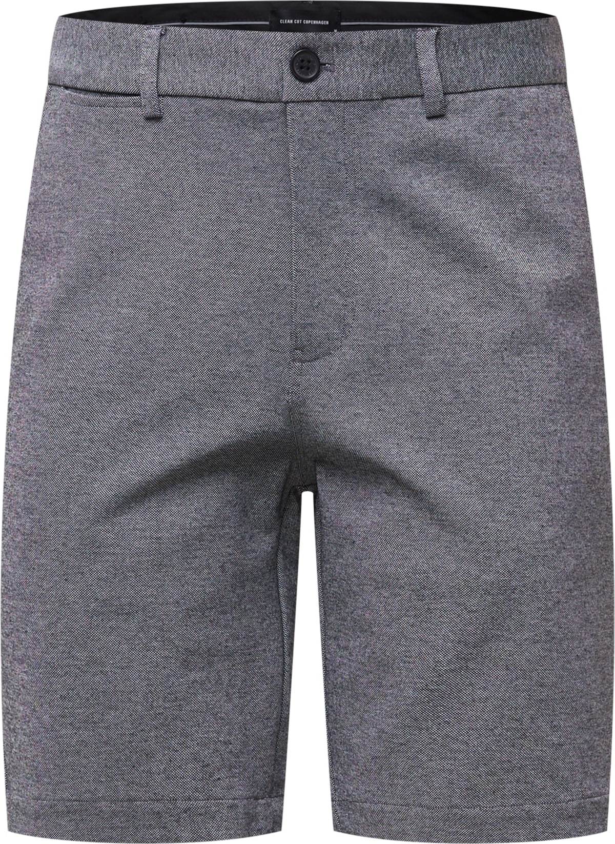 Clean Cut Copenhagen Chino kalhoty 'Milano' tmavě šedá