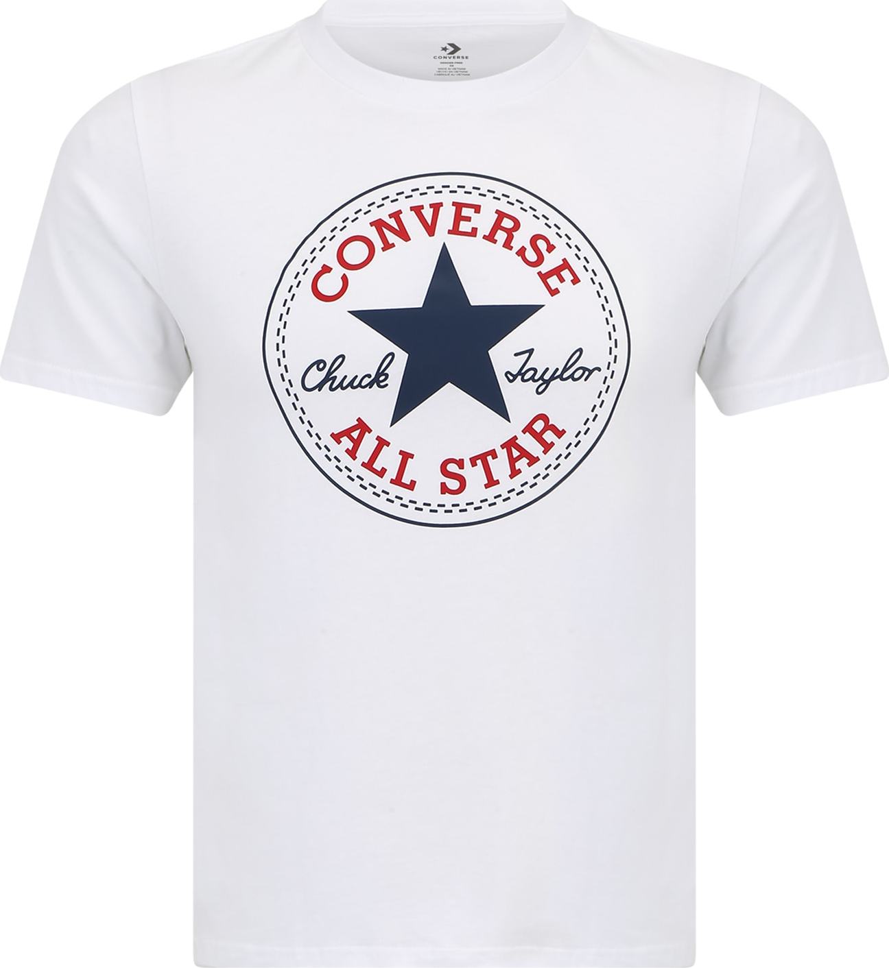 CONVERSE Tričko marine modrá / červená / bílá