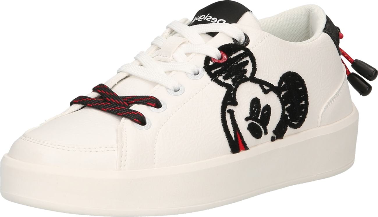 Desigual Tenisky 'Fancy Mickey' červená / černá / bílá