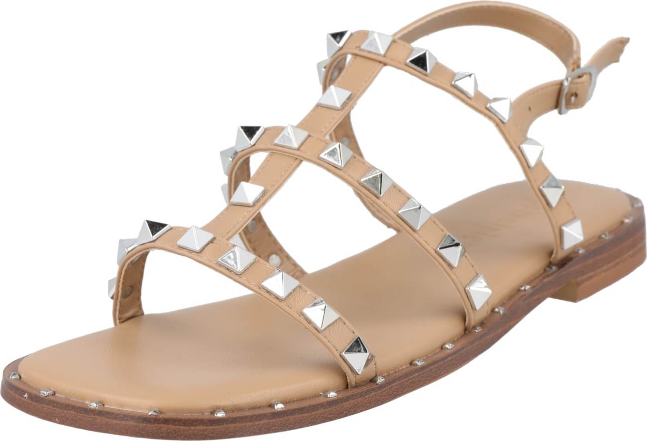 Dorothy Perkins Páskové sandály písková