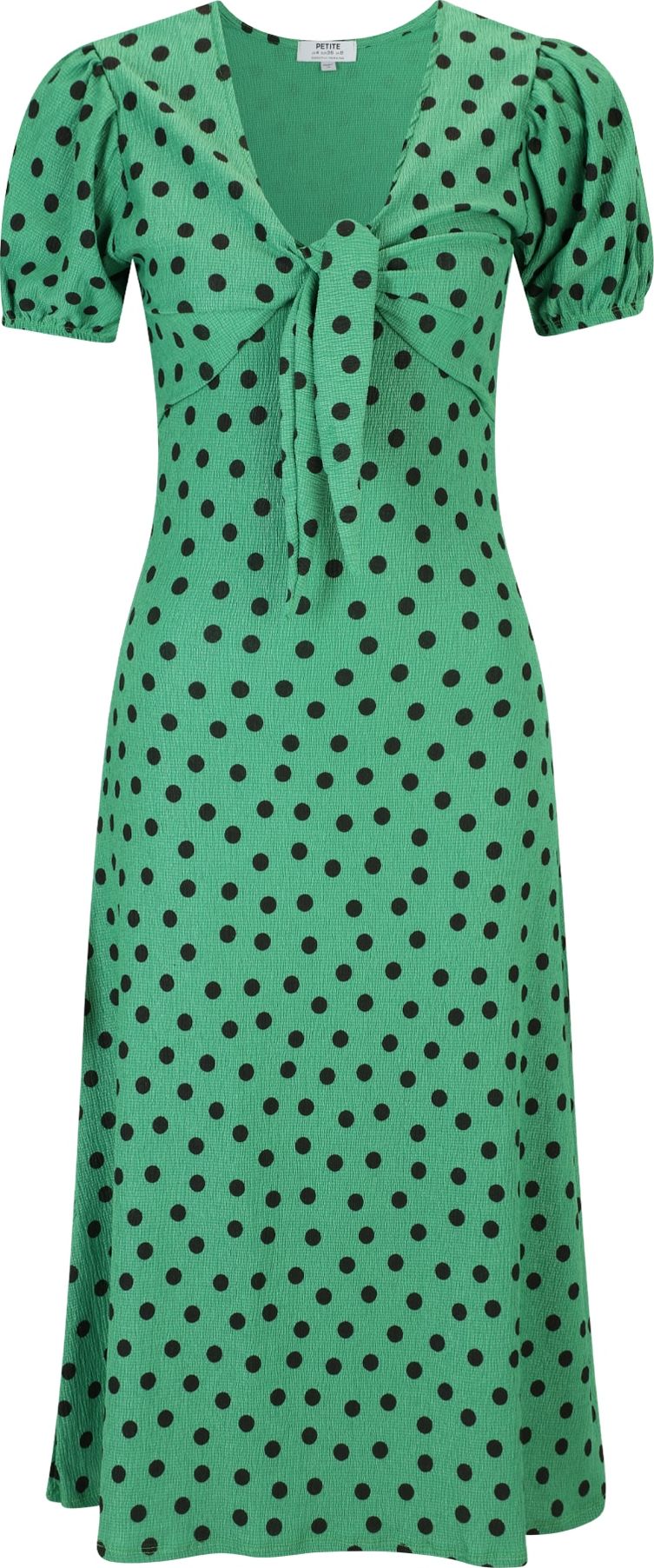 Dorothy Perkins Petite Šaty zelená / černá