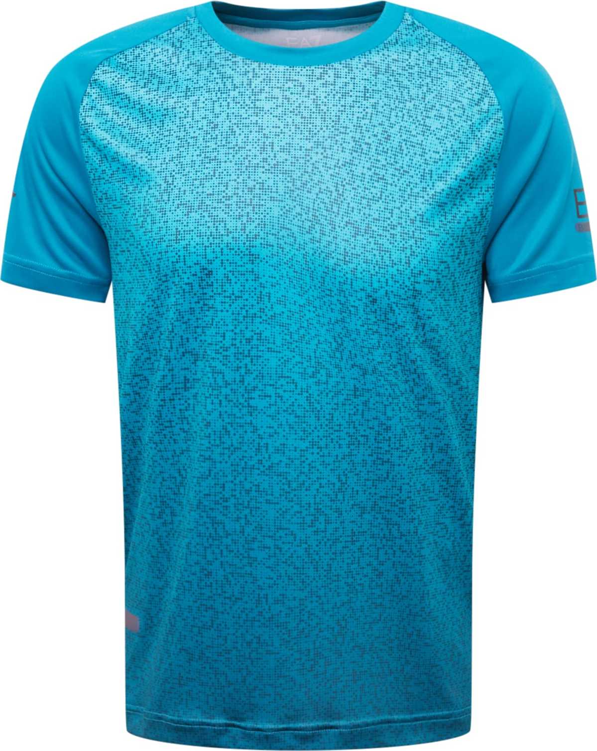 EA7 Emporio Armani Funkční tričko tyrkysová / azurová modrá