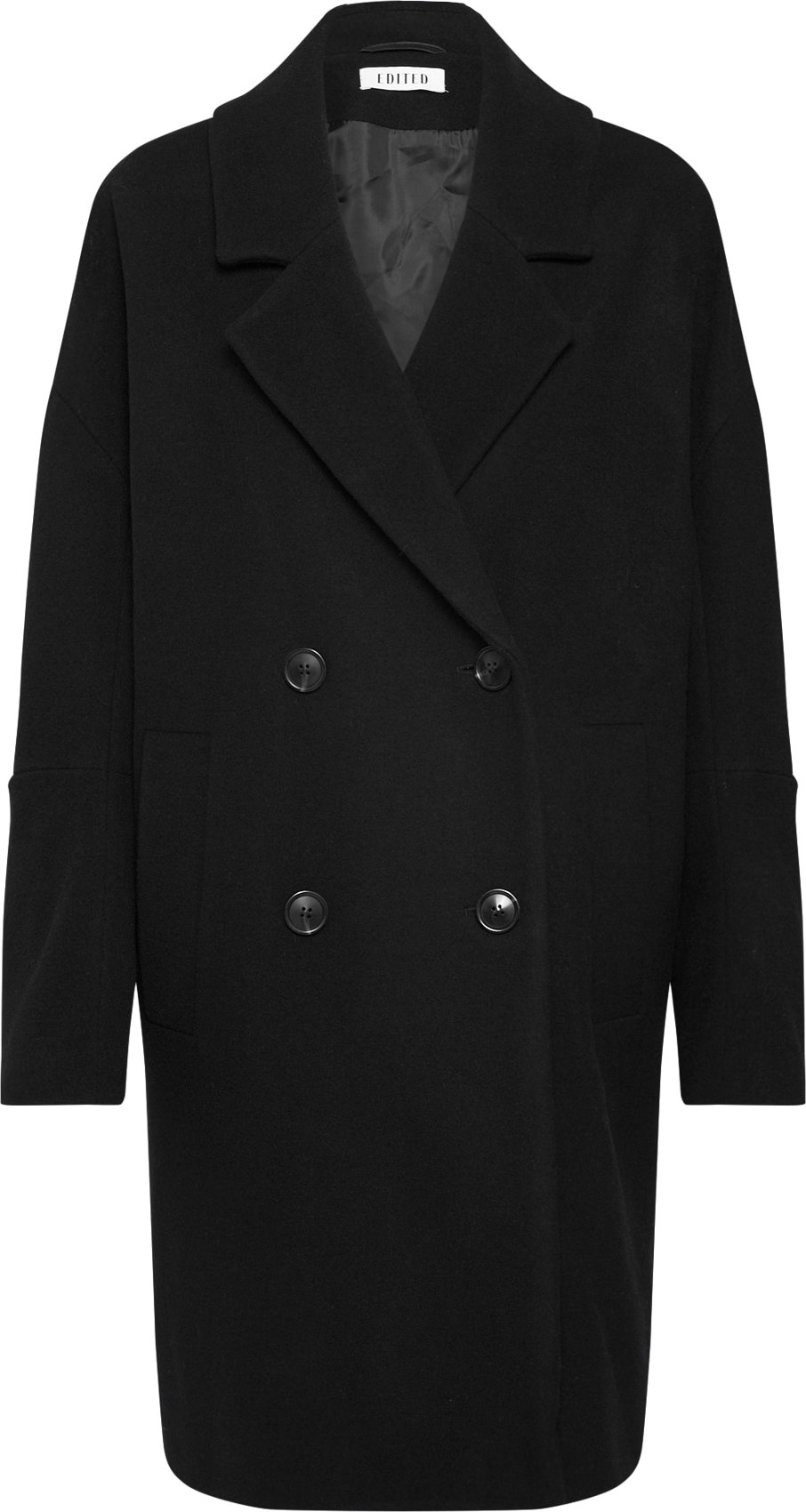 EDITED Přechodný kabát 'Hanne' černá