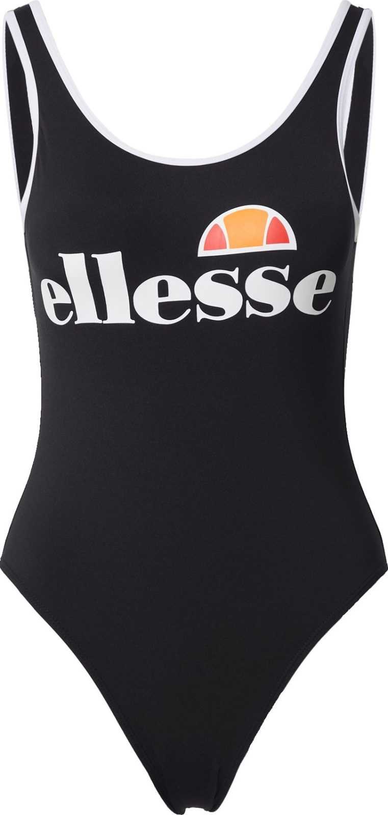 ELLESSE Plavky černá / bílá