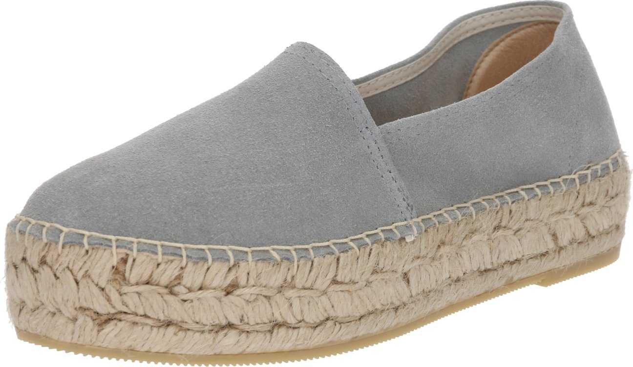 espadrij l´originale Espadrilky 'CLASSIC VELOUR High' šedá