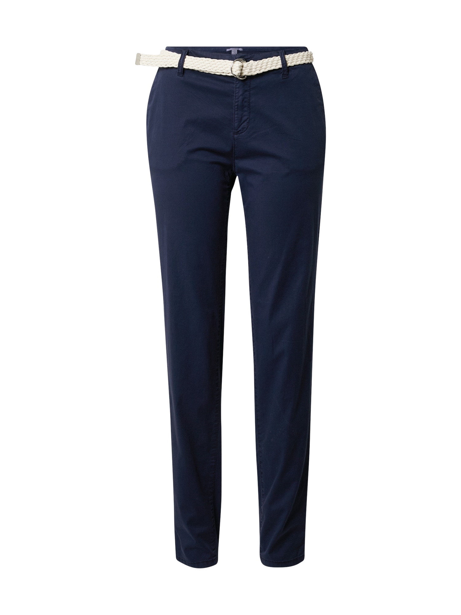 ESPRIT Chino kalhoty marine modrá