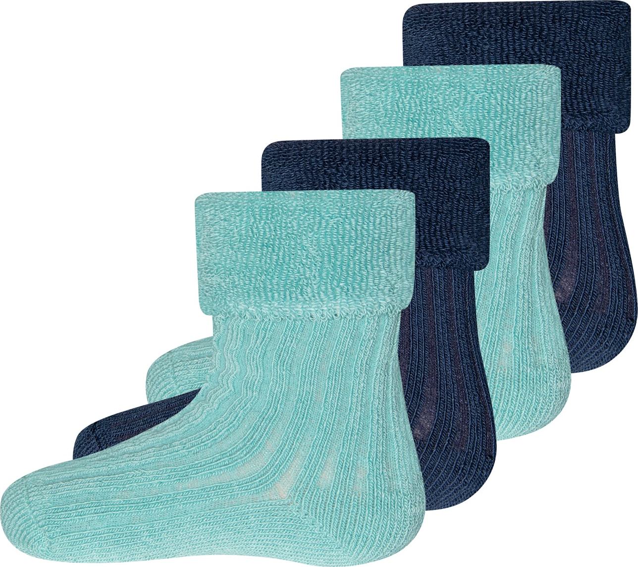 EWERS Ponožky pastelová modrá / tmavě modrá